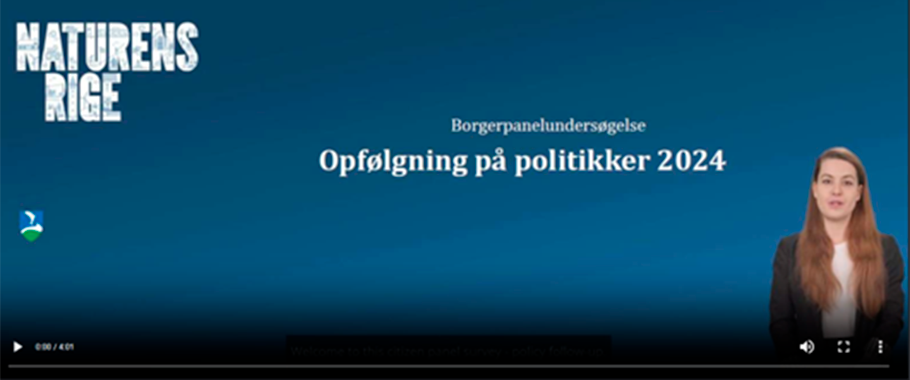 Opfølgning på politikker 2024 – borgerpanelundersøgelse - dansk version